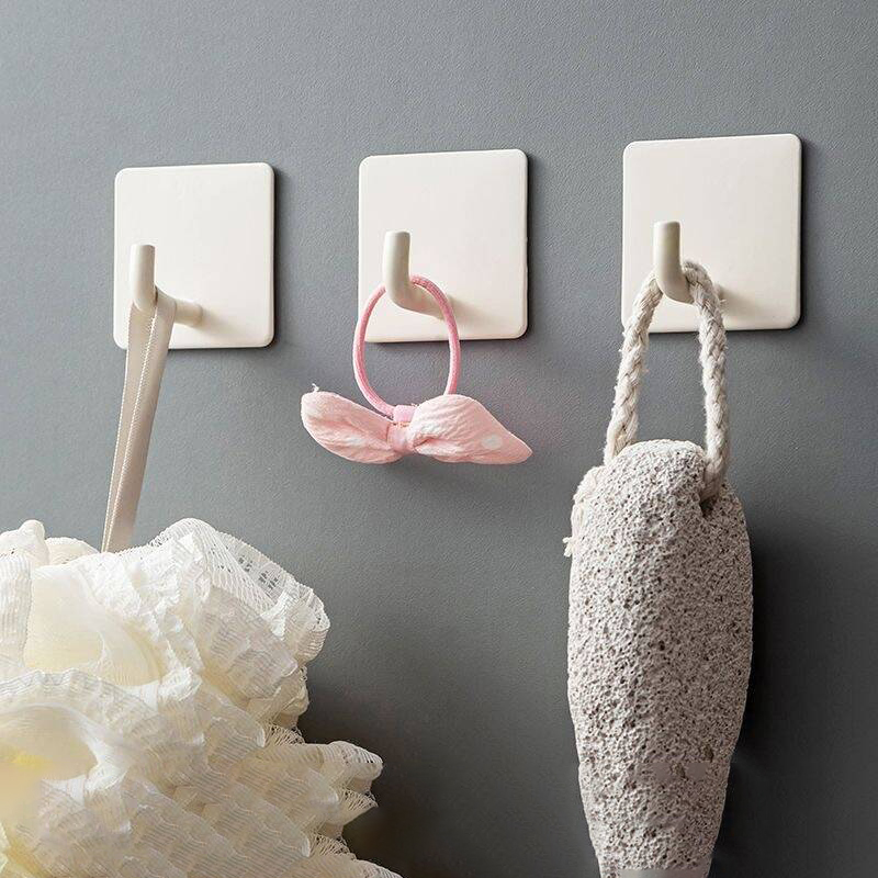 2-4pcs Self-Adhesive Wall Hook - Furniture Hardware Fitting recension och pris